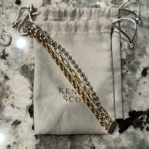 Mix chain magnetic bracelet kendra Scott. Mixed metals.